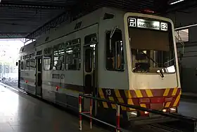 Rame Fiat Materfer monovoiture métro de Buenos-Aires