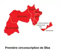 Carte de la circonscription.