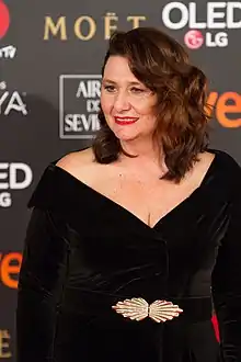 Description de l'image Premios Goya 2018 - Adelfa Calvo.jpg.