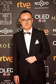 Description de l'image Premios Goya 2019 - Manuel Martin Cuenca.jpg.