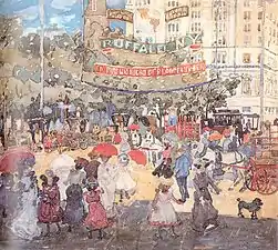 Maurice Prendergast, Madison Square, 1901