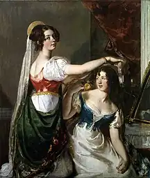 La Préparation pour le bal, vers 1833/1835York Art Gallery