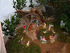 Crèche de Noël traditionnelle du Portugal