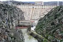 Le barrage de Ricobayo a été le premier construit des Saltos del Duero.