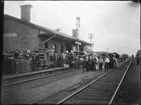 Gare du Grand Tronc à Prescott