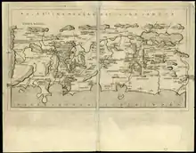 Une carte détaillée de la Palestine du 15e siècle