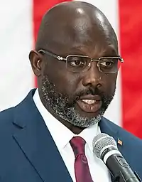 Image illustrative de l’article Président de la république du Liberia