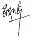 Signature de Nguyễn Phú Trọng