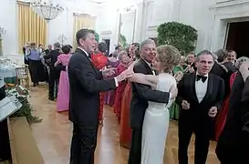 Danse avec Nancy Reagan (et Ronald Reagan) à la Maison-Blanche en 1981