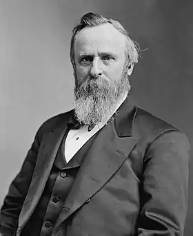 Rutherford B. Hayes dans les années 1870