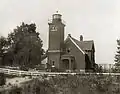 Le phare en 1885