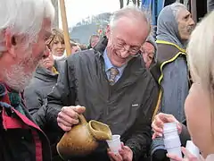 Le viticulteur Alain de Laguiche du château d'Arlay