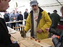 Dégustation de vin de paille