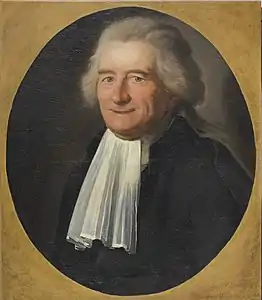 Portrait d'un ecclésiastique ou Portrait présumé de l'abbé Antoine Davelu, 1804 (Saint-Denis, musée Léon-Dierx)