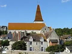 Vue de l'abbaye Saint-Pierre.