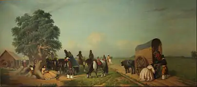 Un alto en el campo (Une halte à la campagne, 1861)