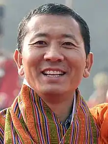 Lotay Tshering: premier ministre actuel