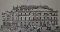 Théâtre Colón, croquis.