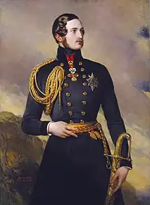 Portrait du prince consort Albert (1842).