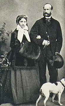 Alexandre de Hesse et la princesse de Battenberg