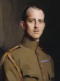 Portrait d'un homme en uniforme kaki.