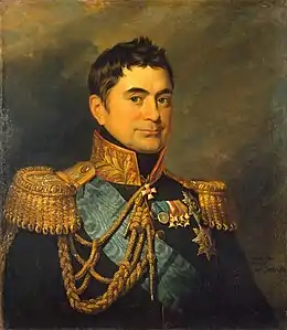 Portrait du Prince Pierre Mikhaïlovitch Volkonsky (1776-1852).