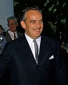 Rainier III (1923-2005),père d'Albert II de Monaco.