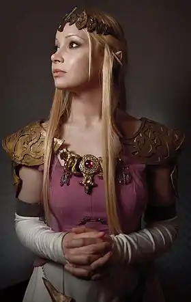 Cosplay de la Princesse Zelda.