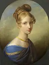 Princesse de Salerne (ca. 1839),Chantilly, musée Condé