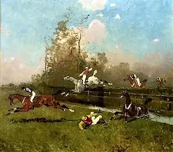 Le Saut de la rivière (vers 1880), musée des Beaux-Arts de Libourne.