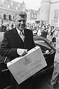 Wim Duisenberg au Prinsjesdag de 1976.