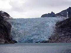 Tête d'un glacier.