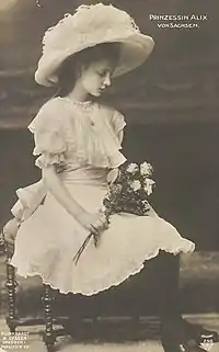 Description de l'image Prinzessin Maria Alix von Sachsen.jpg.