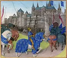 La prise de Tours en 1189, f.223.