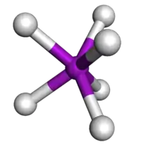 Image illustrative de l’article Géométrie moléculaire prismatique trigonale