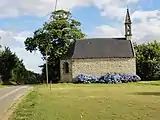 Vue générale de la chapelle Saint-Guénolé.