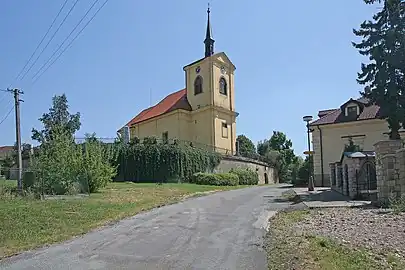 Église de Tous-les-Saints à Probluz.