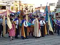Procession lors de la Feria de San Marcos 2015.