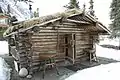 La cabane en rondins construite par Richard Proenneke dans le parc national de Lake Clark, en Alaska