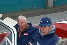 Photo de Bernd Rosemeyer Junior et Hans-Joachim Stuck à l'Ennstal-Classic 2008.