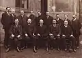 Professeurs de l'École pratique d'industrie de Saint-Chamond, années 1920.