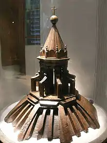 Maquette de la lanterne du Dôme de la cathédrale de Florence, reproduction de l'original présenté par Filippo Brunelleschi le 31 décembre 1436