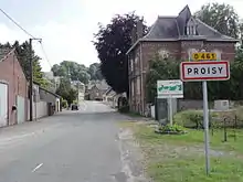 Entrée du village