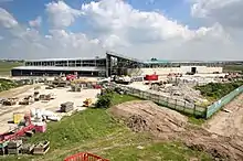 The Lightning Integrated Training Centre under construction during 2017.