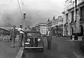 Chaises en rotin sur la Promenade des Anglais 1938