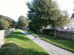 Promenade sur les remparts.