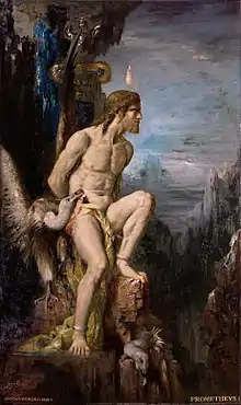 Prométhée (1868), huile sur toile, Paris, musée Gustave-Moreau.