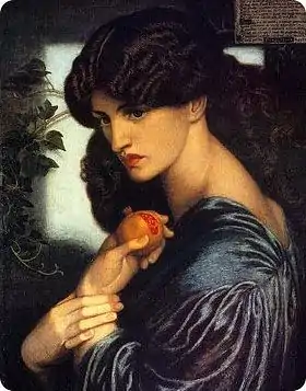 Dante Gabriel Rossetti, Proserpine (1874)