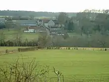 Vue du hameau de Marcilly