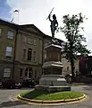 Monument de la Guerre en Afrique du Sud devant l'Assemblée législative de la Nouvelle-Écosse, Halifax